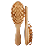 Cepillo Bambú Madera Mediano Ovalado